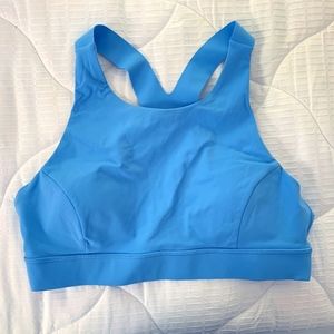 NEW Lululemon blue sports bra